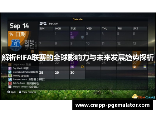 解析FIFA联赛的全球影响力与未来发展趋势探析