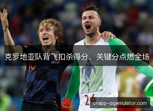 克罗地亚队背飞扣杀得分，关键分点燃全场